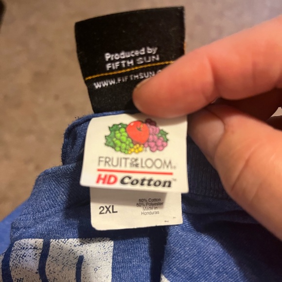 Fifth Sun Blue David Bowie Graphic Tee - Picture 3 of 4